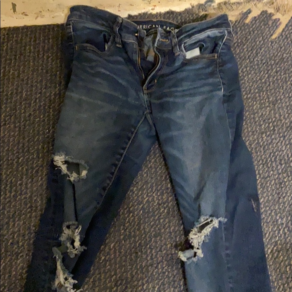 size sox american eagle skinny jeans